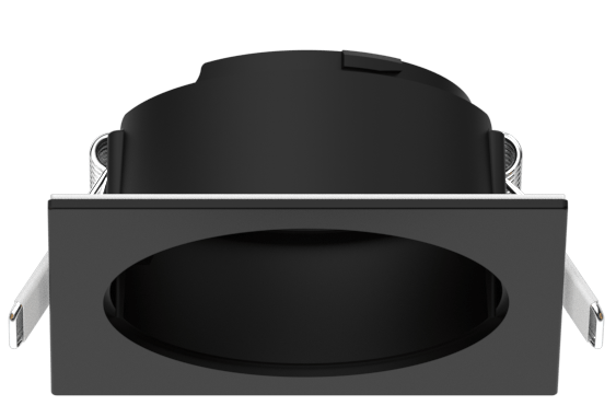 collerette carrée noire basse luminance